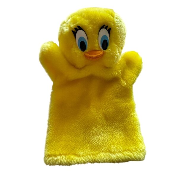 Vintage 1993 Tweety Hand Puppet – Warner Bros Looney Tunes – Special Effects 24K - Picture 1 of 6